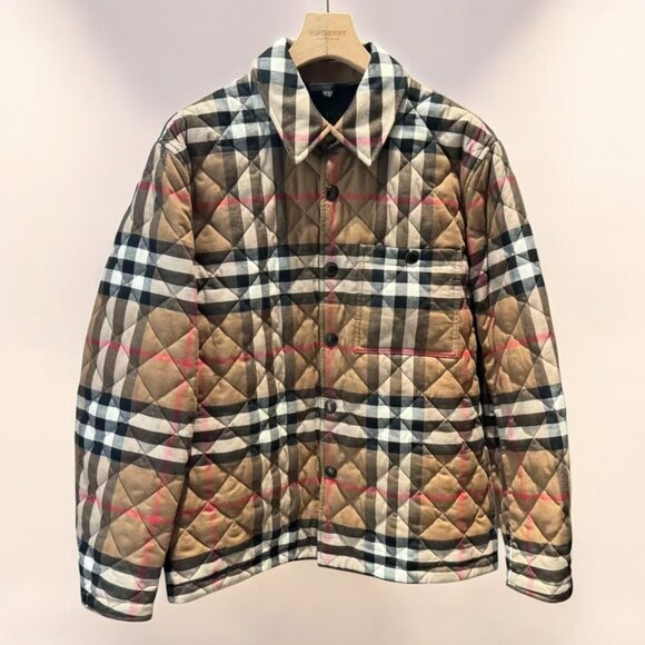 Burberry Other - NWT Burberry QUILTED CHECKERED JACKET